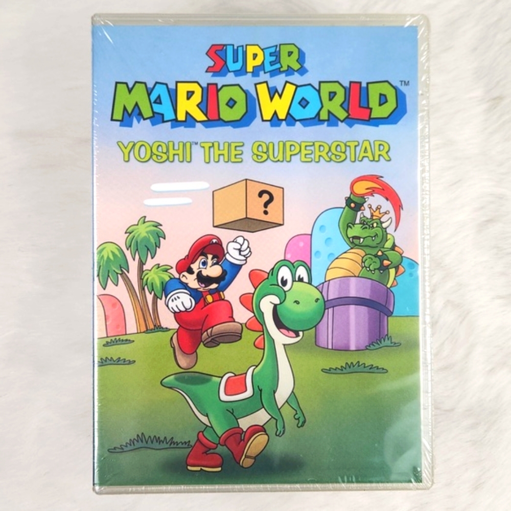 SUPER MARIO WORLD: Yoshi The Superstar 6 EP DVD 1991 Factory Sealed RARE